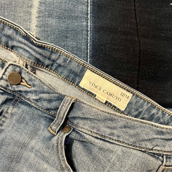 Vince Camuto 3x1 Shelter Straight Leg Crop Jeans Women Size 14 - Picture 5 of 9